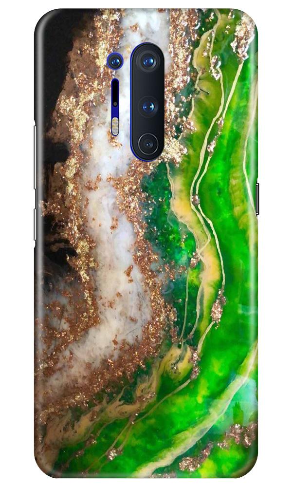 Marble Texture Mobile Back Case for OnePlus 8 Pro (Design - 307)