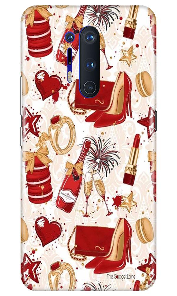 Girlish Mobile Back Case for OnePlus 8 Pro (Design - 312)