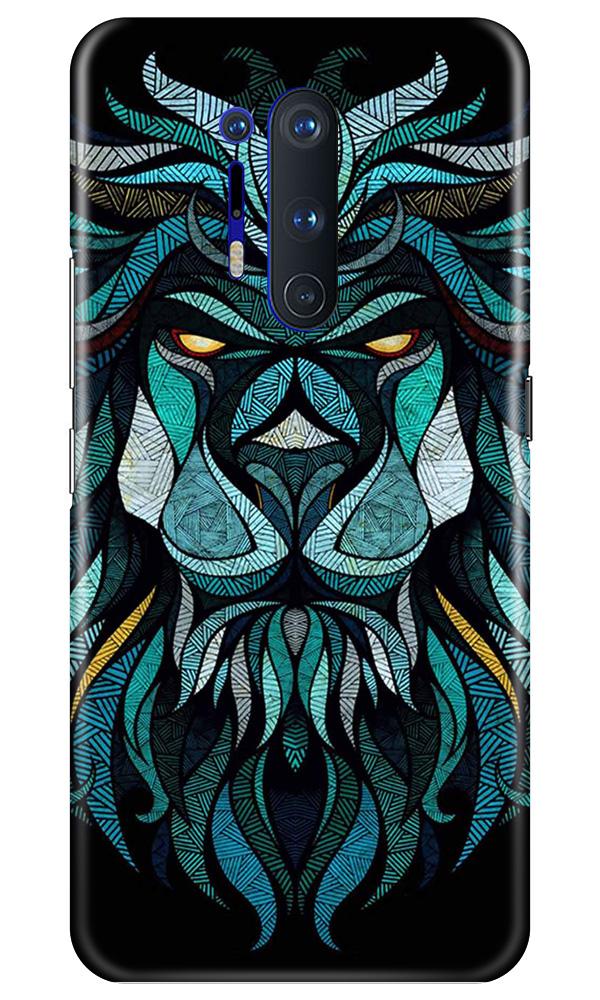 Lion Mobile Back Case for OnePlus 8 Pro (Design - 314)