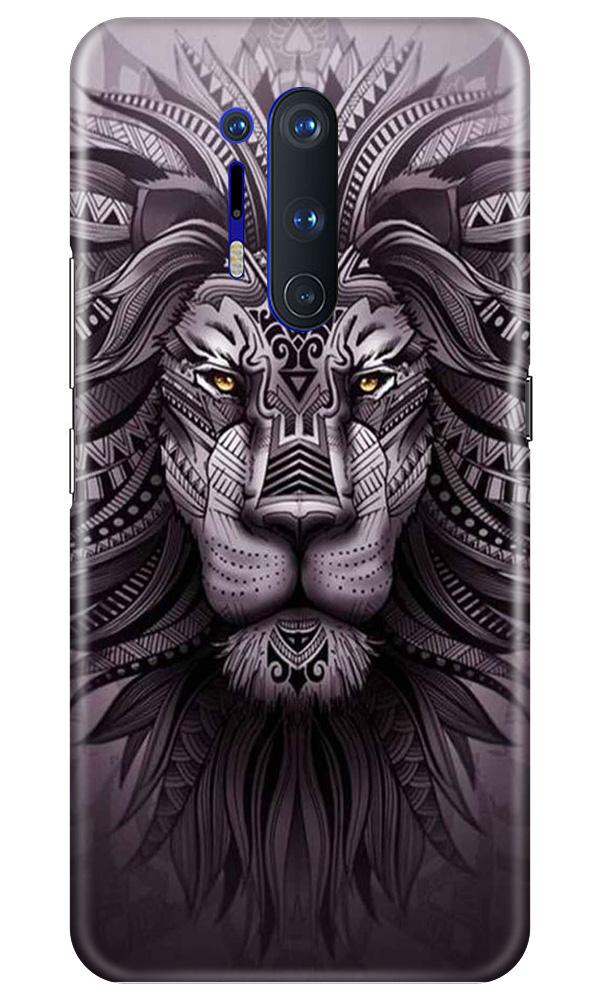 Lion Mobile Back Case for OnePlus 8 Pro (Design - 315)