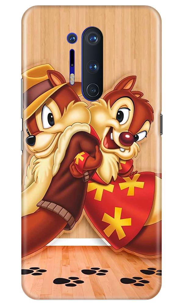 Chip n Dale Mobile Back Case for OnePlus 8 Pro (Design - 335)