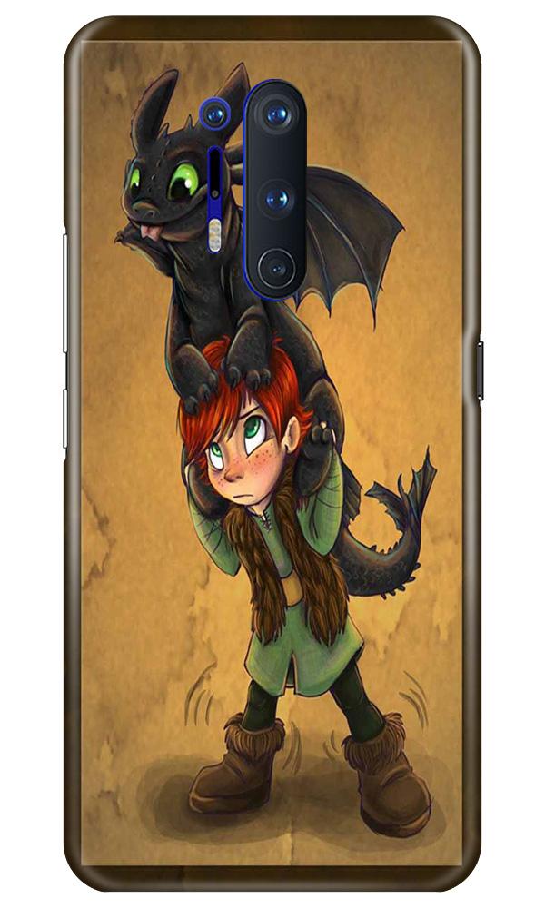 Dragon Mobile Back Case for OnePlus 8 Pro (Design - 336)