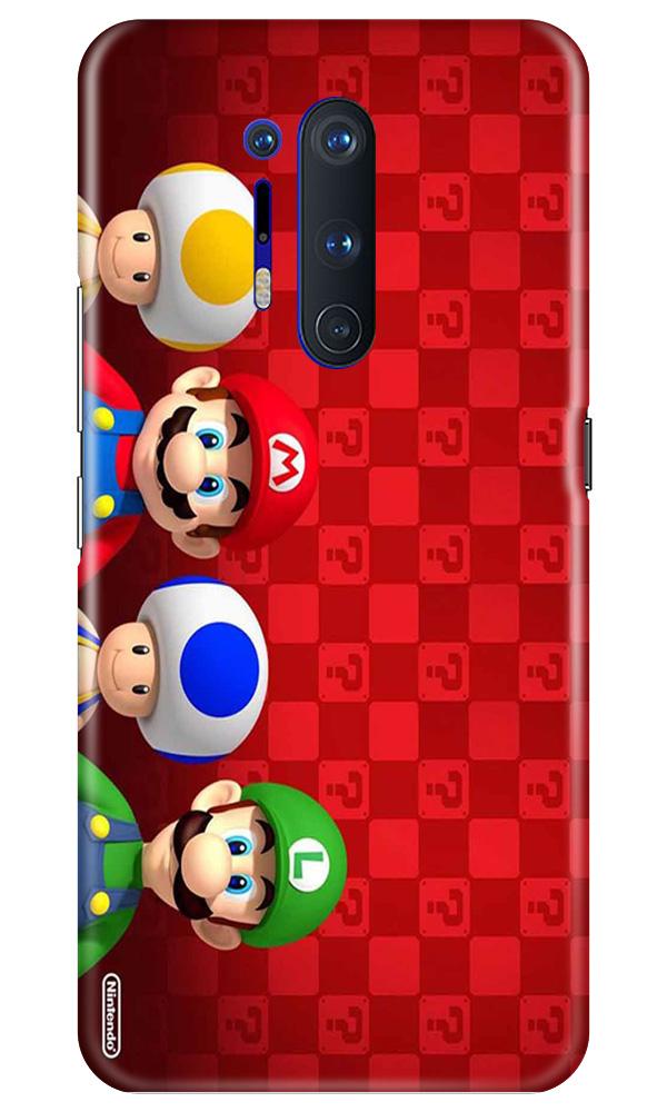 Mario Mobile Back Case for OnePlus 8 Pro (Design - 337)