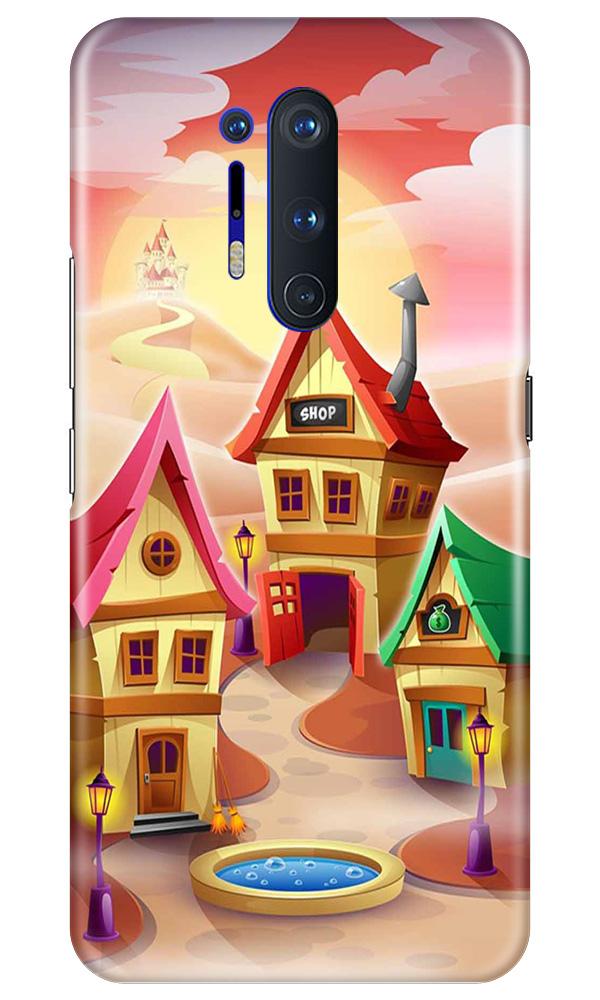 Sweet Home Mobile Back Case for OnePlus 8 Pro (Design - 338)