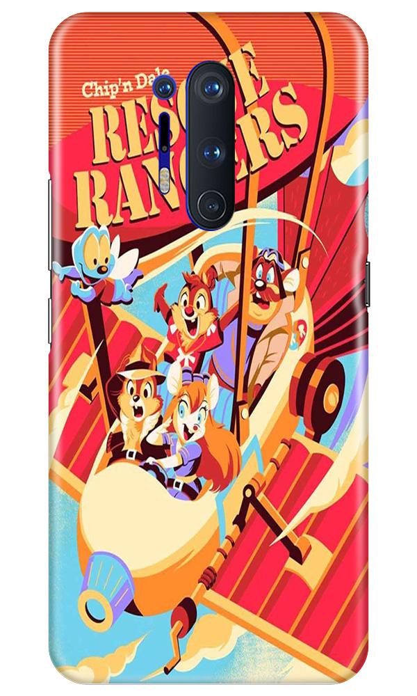 Rescue Rangers Mobile Back Case for OnePlus 8 Pro (Design - 341)