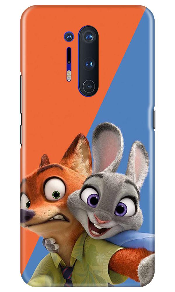 Cartoon Mobile Back Case for OnePlus 8 Pro (Design - 346)