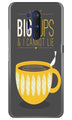 Big Cups Coffee Mobile Back Case for OnePlus 8 Pro (Design - 352)