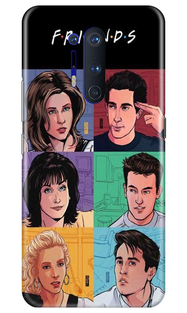 Friends Mobile Back Case for OnePlus 8 Pro (Design - 357)