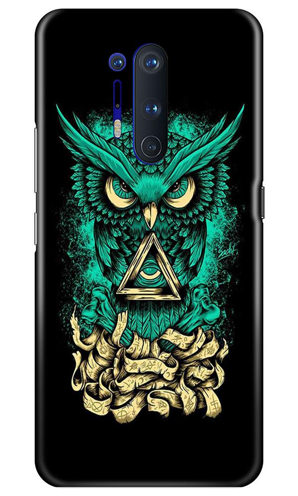 Owl Mobile Back Case for OnePlus 8 Pro (Design - 358)