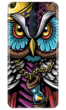 Owl Mobile Back Case for OnePlus 8 Pro (Design - 359)