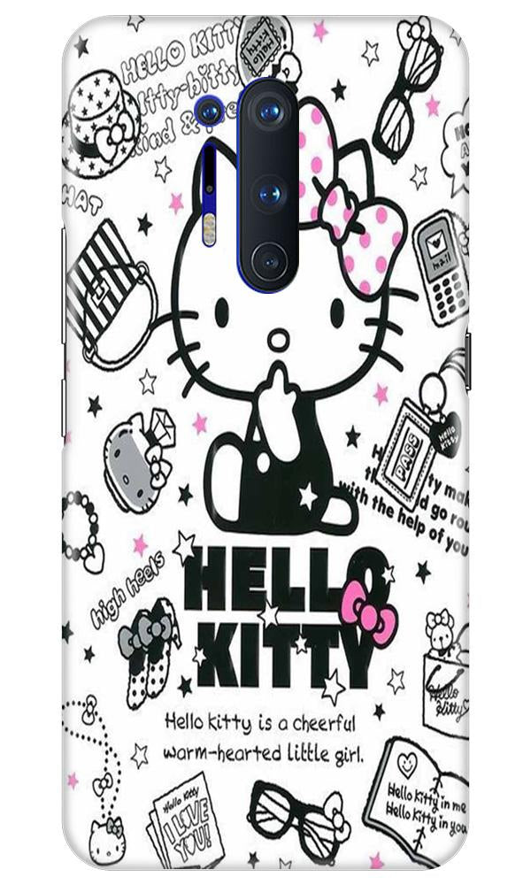 Hello Kitty Mobile Back Case for OnePlus 8 Pro (Design - 361)