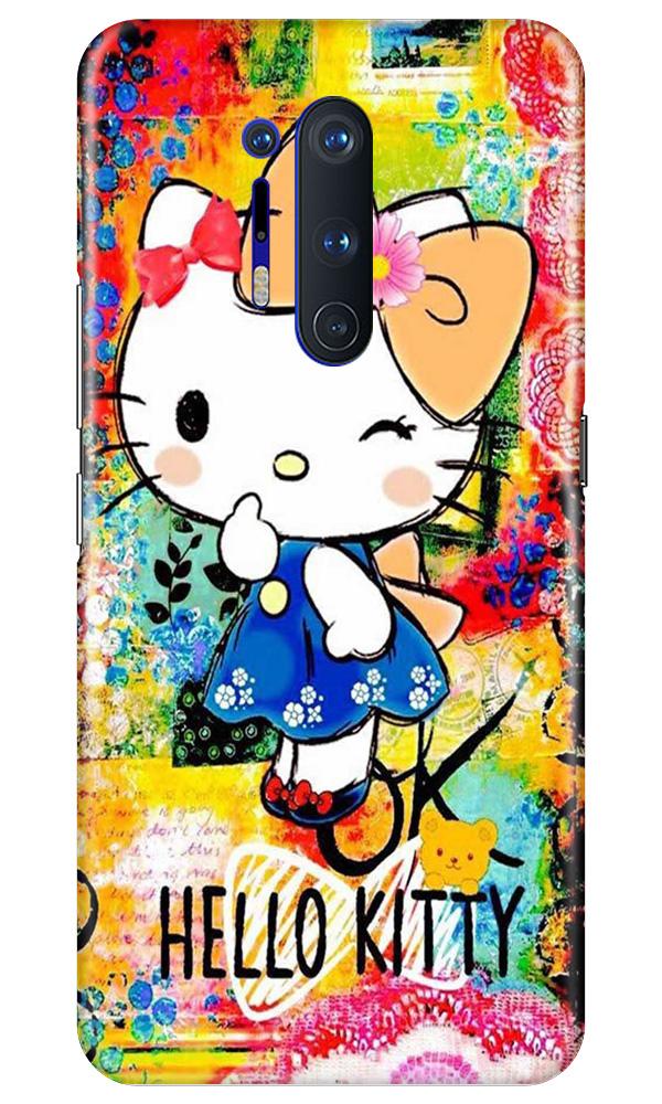 Hello Kitty Mobile Back Case for OnePlus 8 Pro (Design - 362)