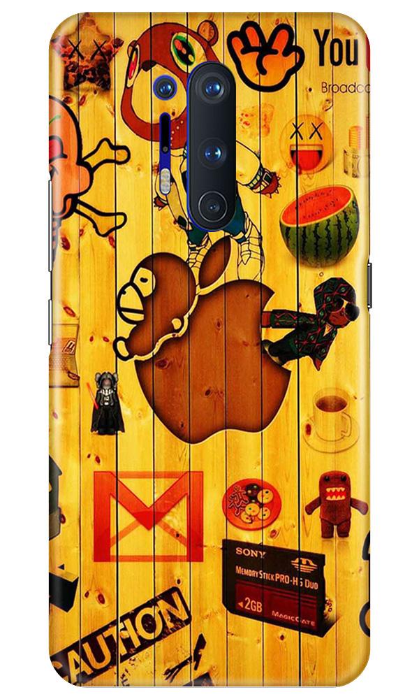 Wooden Texture Mobile Back Case for OnePlus 8 Pro (Design - 367)