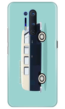Travel Bus Mobile Back Case for OnePlus 8 Pro (Design - 379)