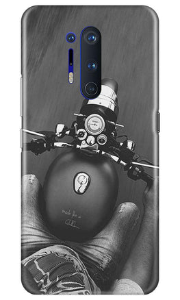 Royal Enfield Mobile Back Case for OnePlus 8 Pro (Design - 382)