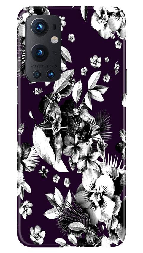 white flowers Case for OnePlus 9 Pro