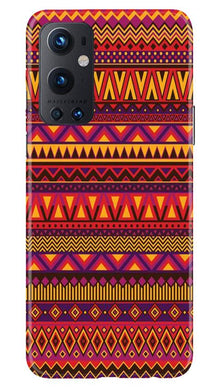 Zigzag line pattern2 Mobile Back Case for OnePlus 9 Pro (Design - 10)