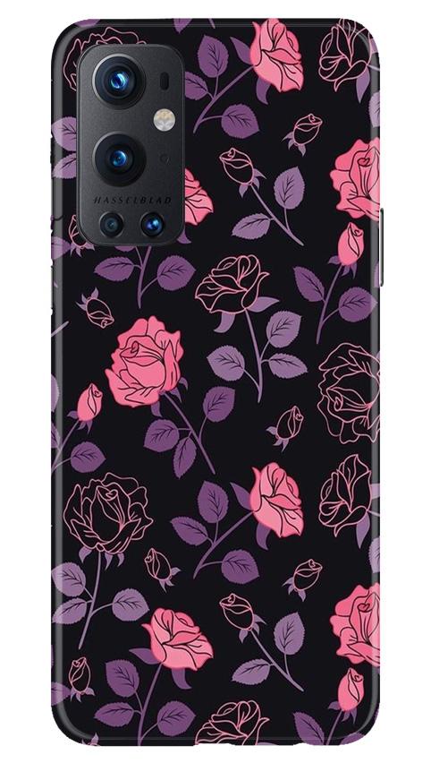 Rose Black Background Case for OnePlus 9 Pro