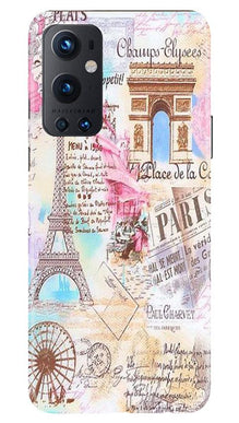 Paris Eiftel Tower Mobile Back Case for OnePlus 9 Pro (Design - 54)