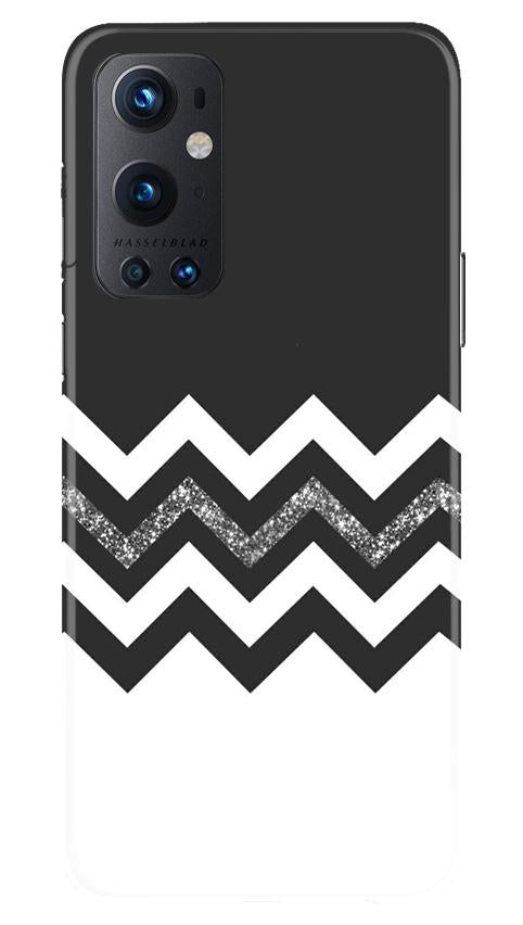 Black white Pattern2Case for OnePlus 9 Pro