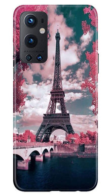 Eiffel Tower Mobile Back Case for OnePlus 9 Pro  (Design - 101)