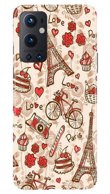 Love Paris Mobile Back Case for OnePlus 9 Pro  (Design - 103)