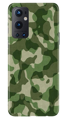 Army Camouflage Mobile Back Case for OnePlus 9 Pro  (Design - 106)