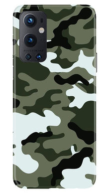 Army Camouflage Mobile Back Case for OnePlus 9 Pro  (Design - 108)