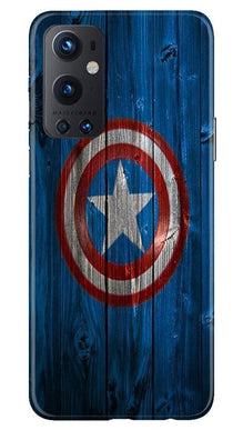 Captain America Superhero Mobile Back Case for OnePlus 9 Pro  (Design - 118)