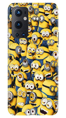 Minions Mobile Back Case for OnePlus 9 Pro  (Design - 126)