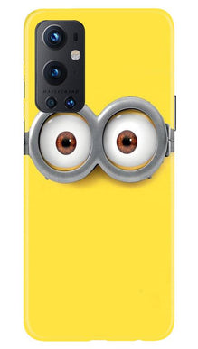 Minions Mobile Back Case for OnePlus 9 Pro  (Design - 128)