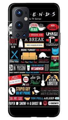 Friends Mobile Back Case for OnePlus 9 Pro  (Design - 145)