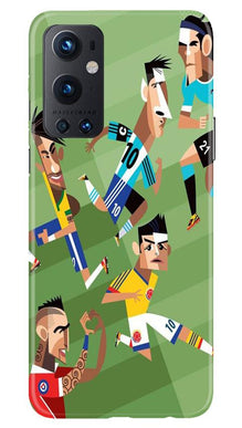 Football Mobile Back Case for OnePlus 9 Pro  (Design - 166)