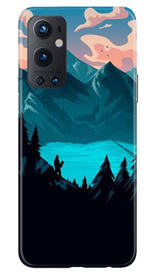 Mountains Mobile Back Case for OnePlus 9 Pro (Design - 186)