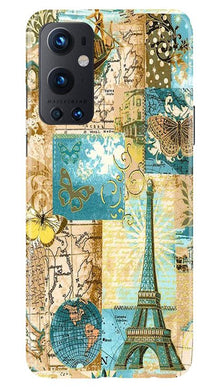 Travel Eiffel Tower Mobile Back Case for OnePlus 9 Pro (Design - 206)