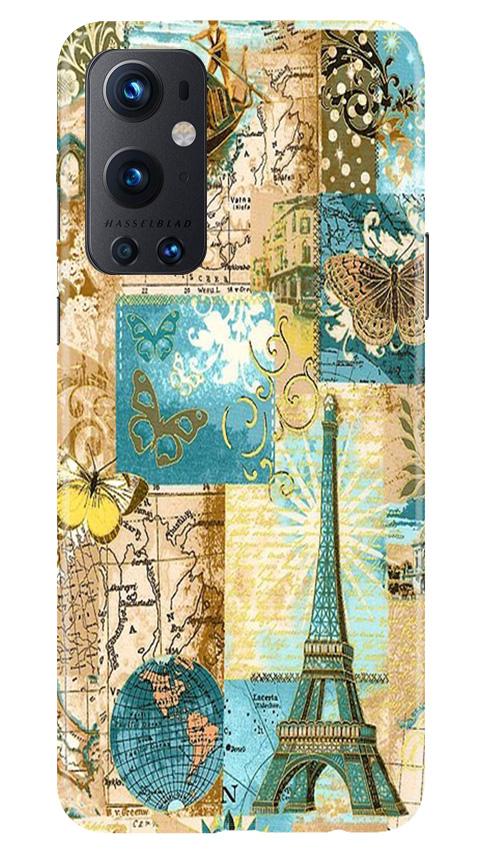 Travel Eiffel Tower Case for OnePlus 9 Pro (Design No. 206)