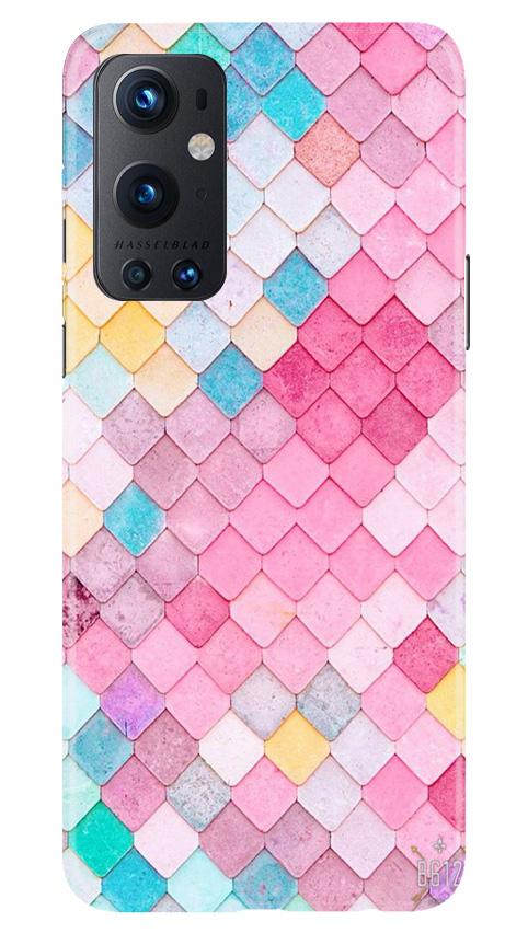 Pink Pattern Case for OnePlus 9 Pro (Design No. 215)