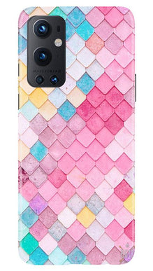 Pink Pattern Mobile Back Case for OnePlus 9 Pro (Design - 215)