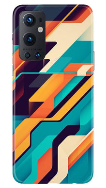 Modern Art Mobile Back Case for OnePlus 9 Pro (Design - 233)