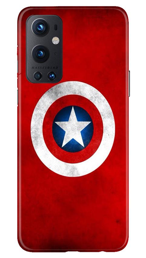 Captain America Case for OnePlus 9 Pro (Design No. 249)