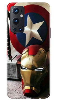 Ironman Captain America Mobile Back Case for OnePlus 9 Pro (Design - 254)