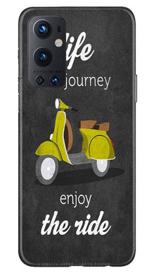 Life is a Journey Mobile Back Case for OnePlus 9 Pro (Design - 261)