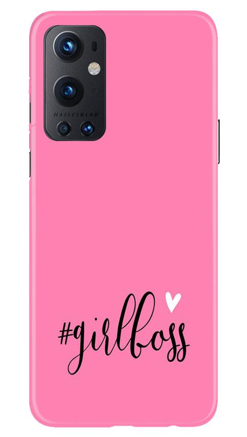Girl Boss Pink Case for OnePlus 9 Pro (Design No. 269)