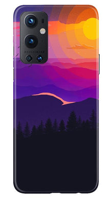 Sun Set Mobile Back Case for OnePlus 9 Pro (Design - 279)