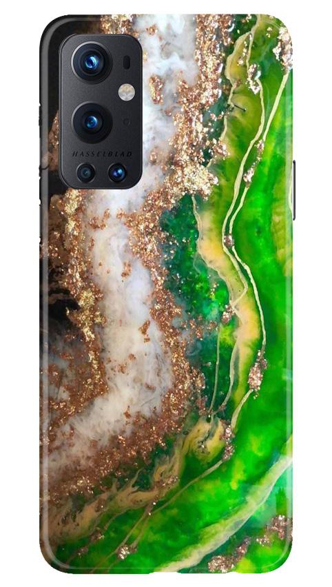Marble Texture Mobile Back Case for OnePlus 9 Pro (Design - 307)