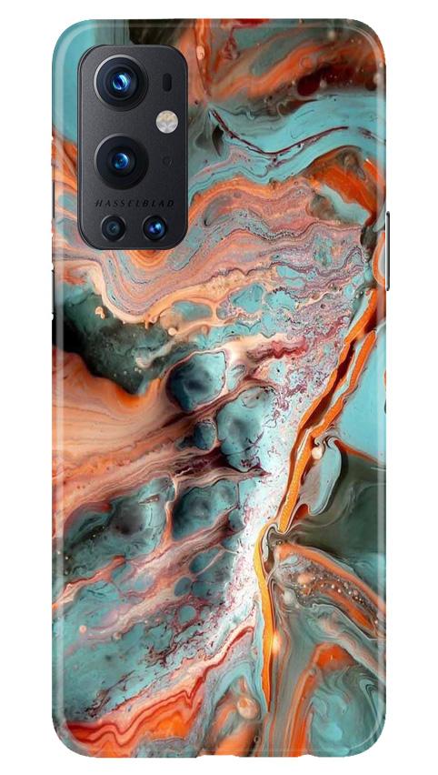Marble Texture Mobile Back Case for OnePlus 9 Pro (Design - 309)