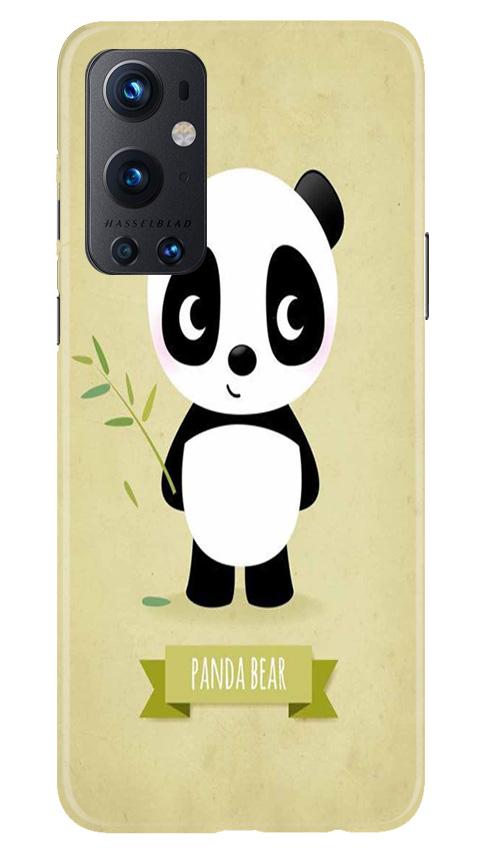 Panda Bear Mobile Back Case for OnePlus 9 Pro (Design - 317)
