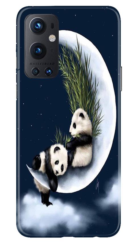Panda Moon Mobile Back Case for OnePlus 9 Pro (Design - 318)