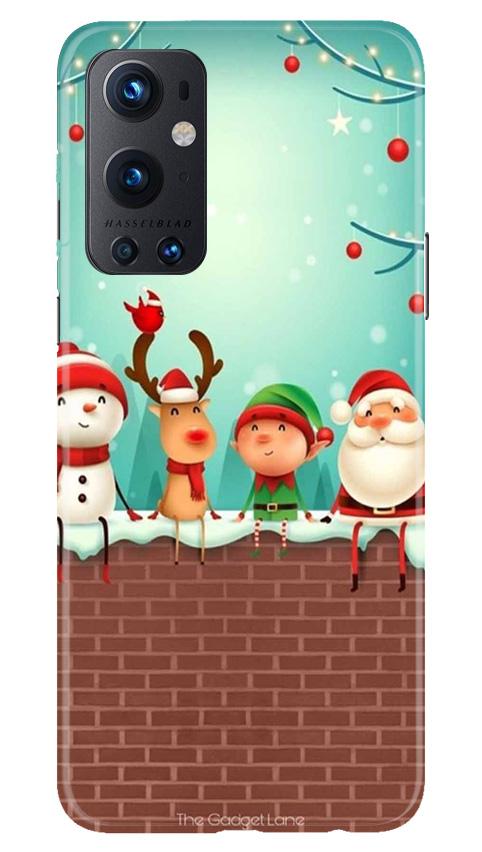 Santa Claus Mobile Back Case for OnePlus 9 Pro (Design - 334)
