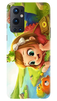 Baby Girl Mobile Back Case for OnePlus 9 Pro (Design - 339)